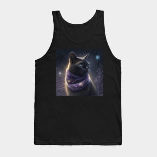 Burmese Winter Theme Tank Top